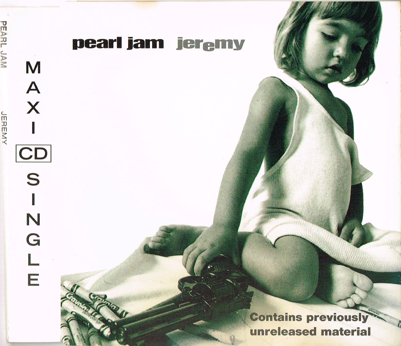 パールジャム　ジェレミー　7㌅　当時物　ホワイトビニール　激レア　UK版 Pearl Jam Jeremy - White Vinyl UK 7